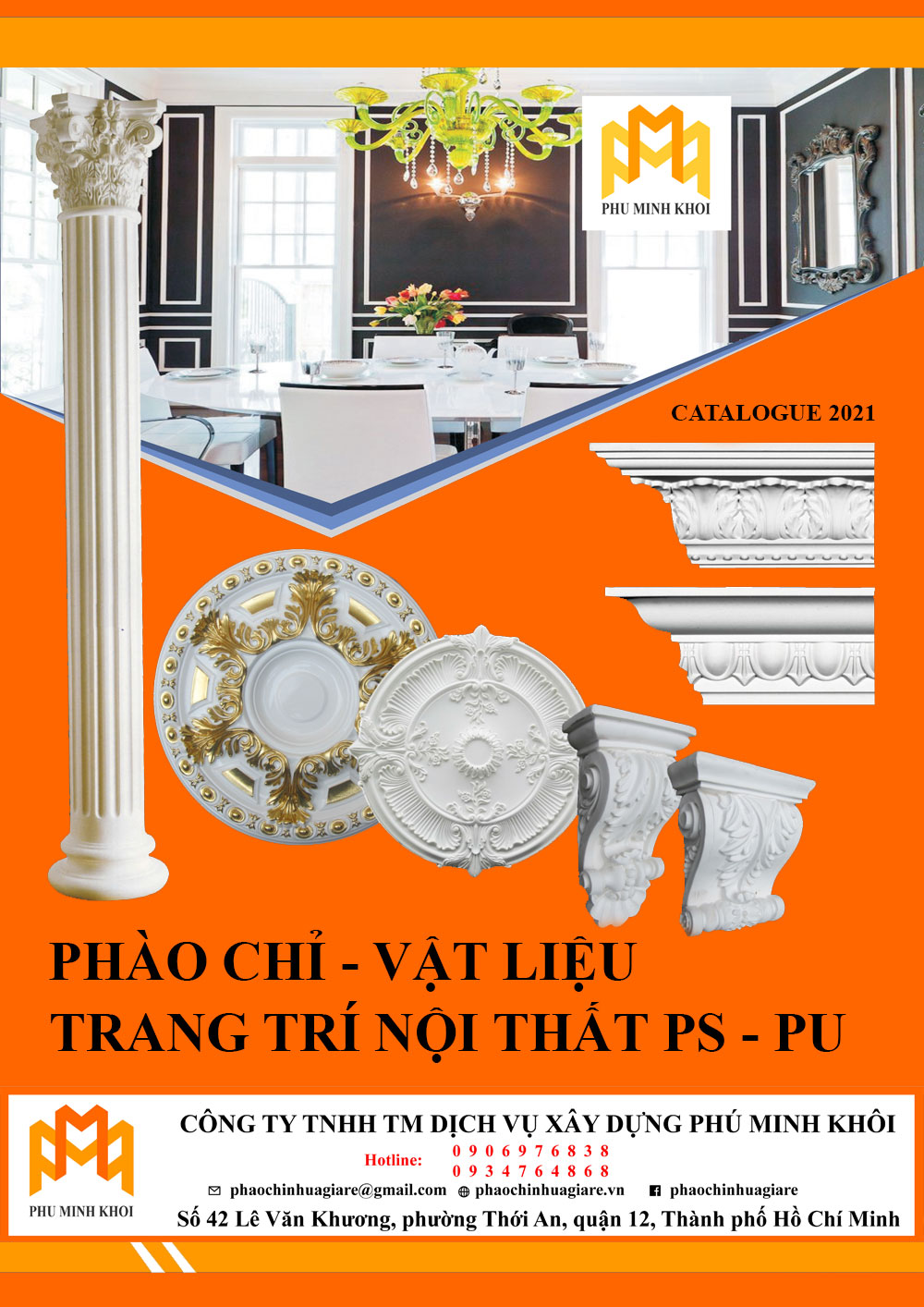 Cột dẹt catalogue